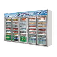 超市飲料柜 超市展示柜 便利店風(fēng)幕柜 便利店島柜