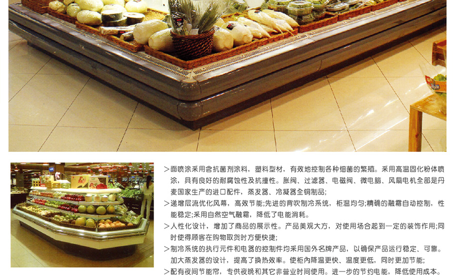 水果風(fēng)幕柜_超市風(fēng)幕柜_環(huán)島展示柜_環(huán)島風(fēng)幕柜-【上?？系码娖鳌? width=